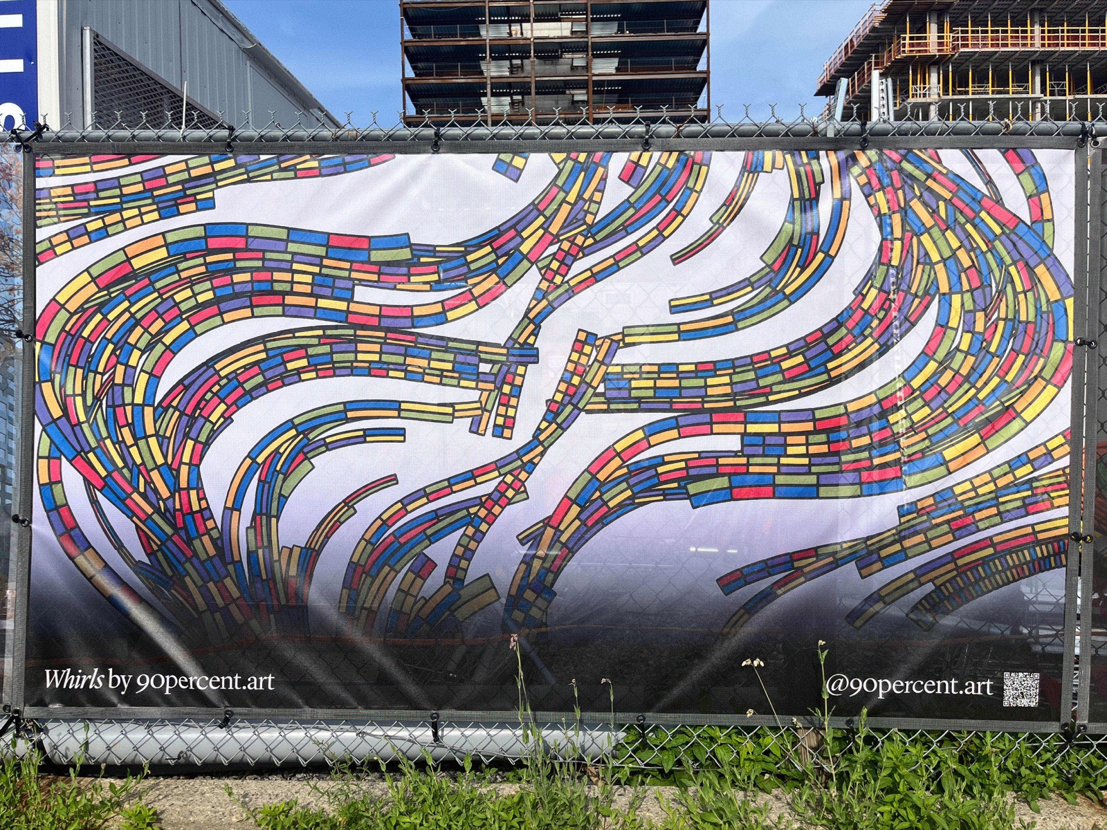 Whirls by 90percentart in the zone 3 art scrim program