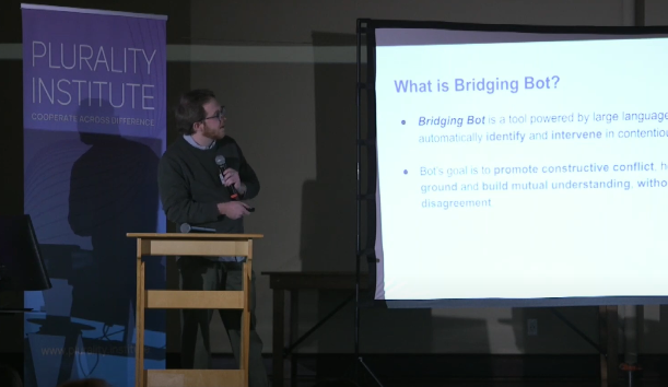 Bridging Bot presentation slide