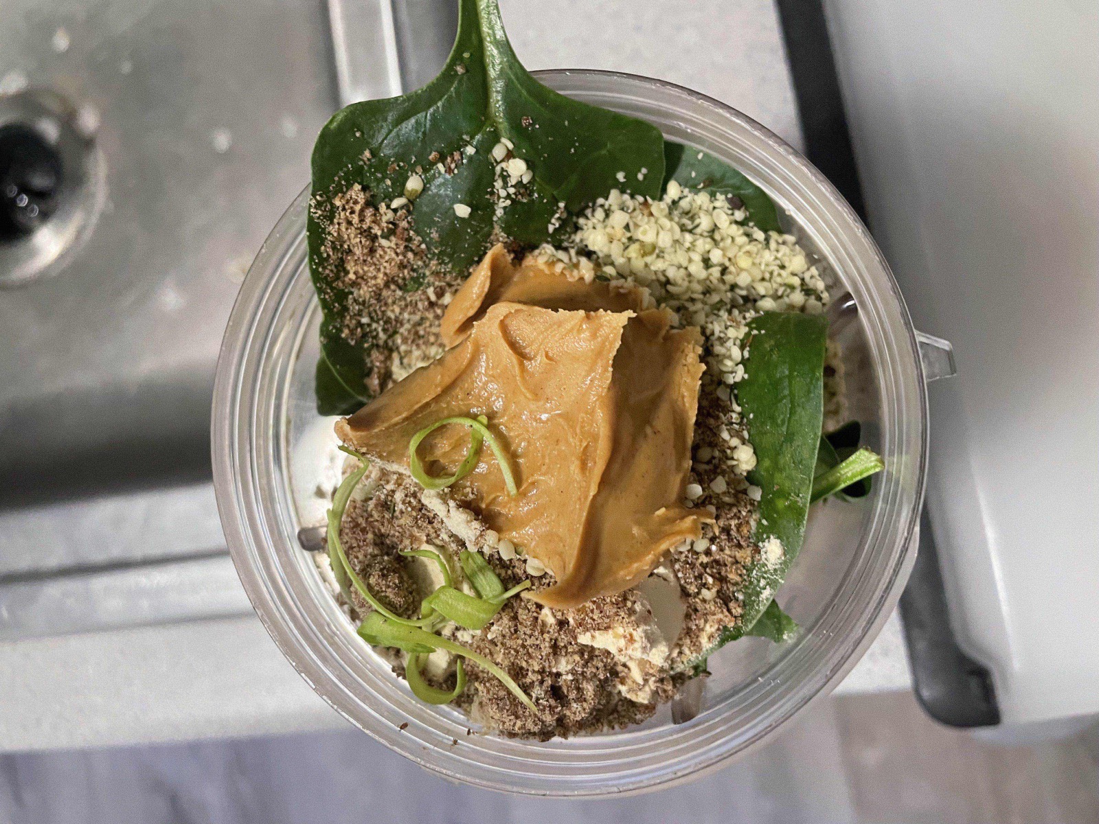 cotyledons in smoothie