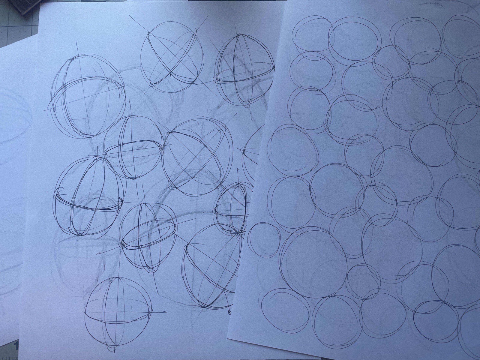 Circle and sphere practice