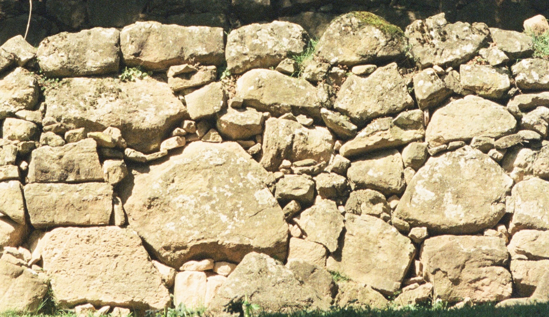 stone wall in Spain, reference photo